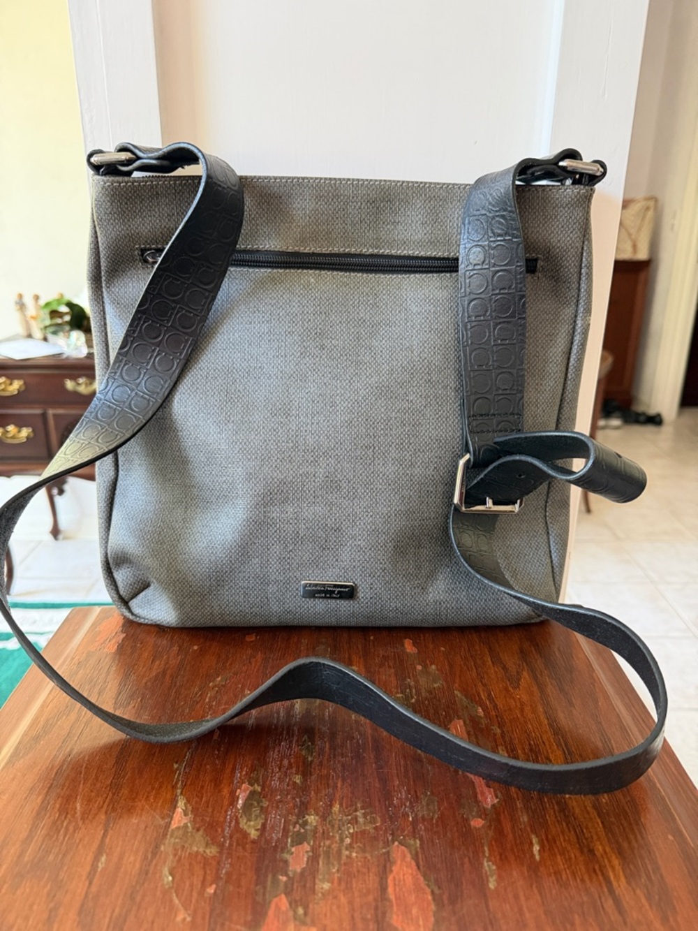 Salvatore Ferragamo Men's Crossbody Messenger Bag